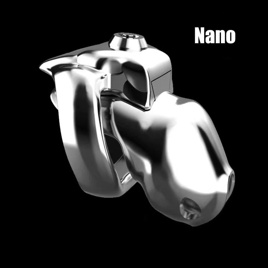 NEW HT-V5 Stainless Steel Chastity cage, gallery view 3
