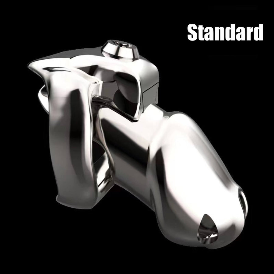 NEW HT-V5 Stainless Steel Chastity cage, gallery view 5