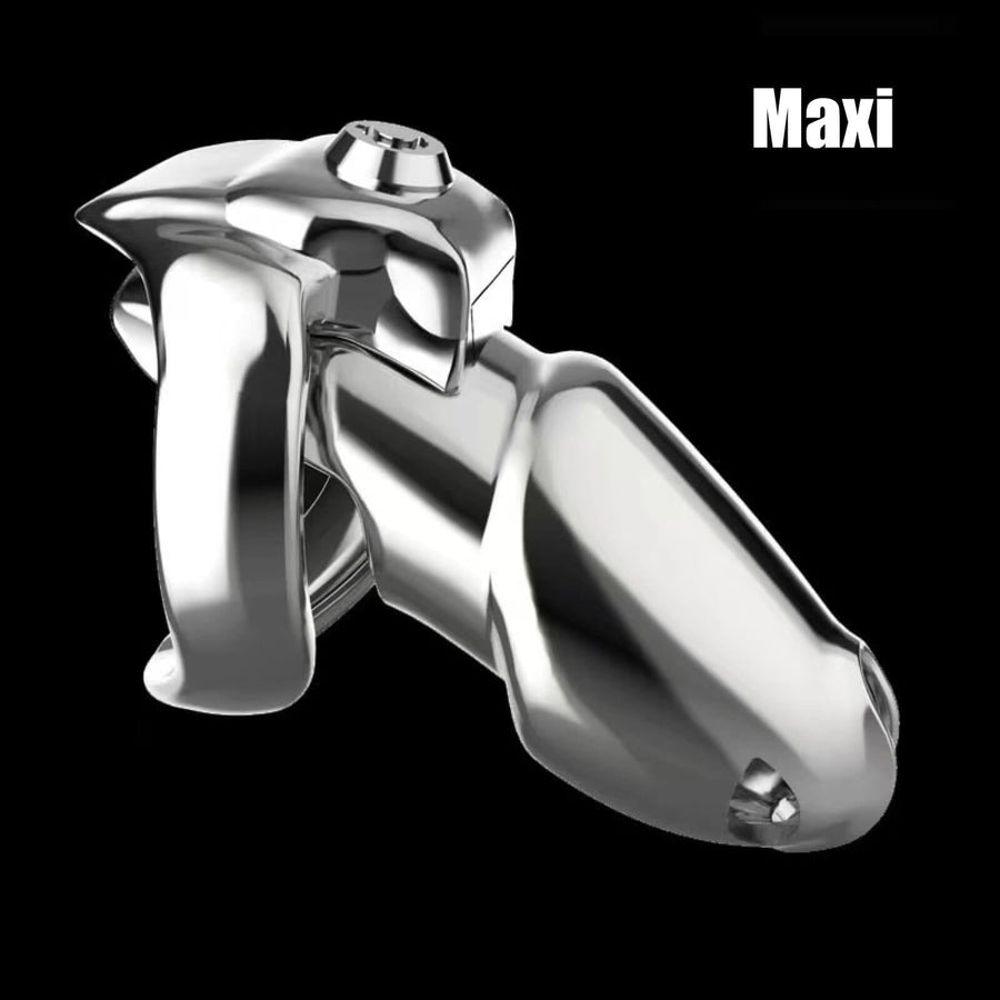 NEW HT-V5 Stainless Steel Chastity cage, gallery view 6