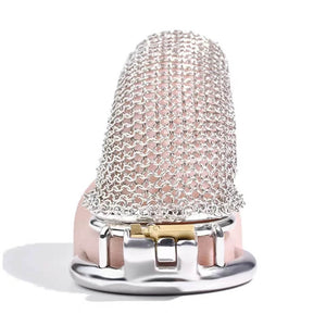 Hollow Mesh Design Penis Chastity Cage
