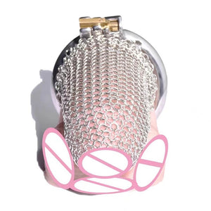 Hollow Mesh Design Penis Chastity Cage