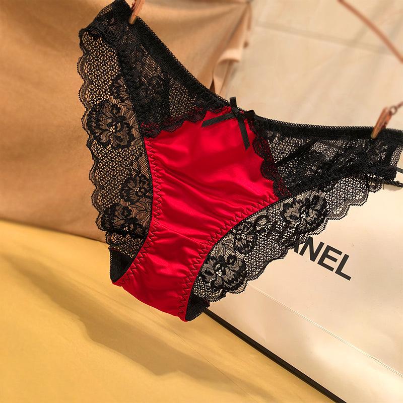 Leia Silk Satin Seamless Panties, gallery view 2