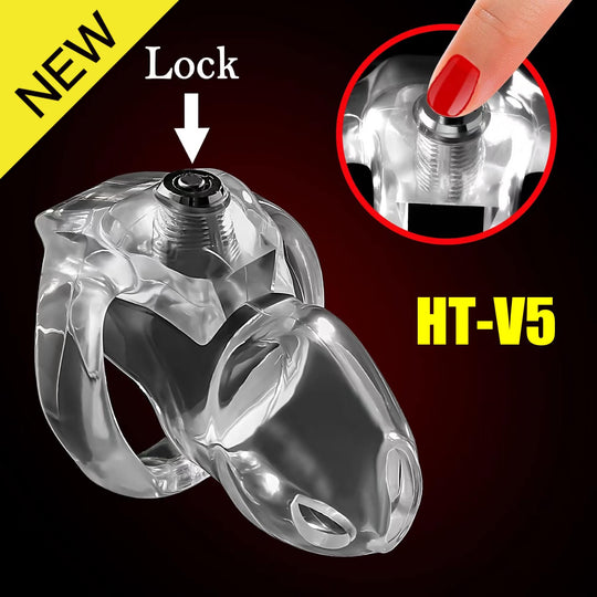 NEW HT-V5 Chastity Cage Release lock product view