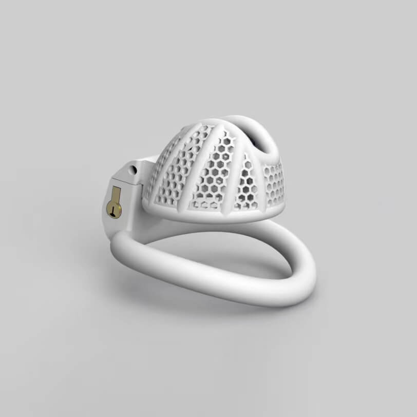 Honeycomb Mini Male Chastity Penis Device, gallery view 5