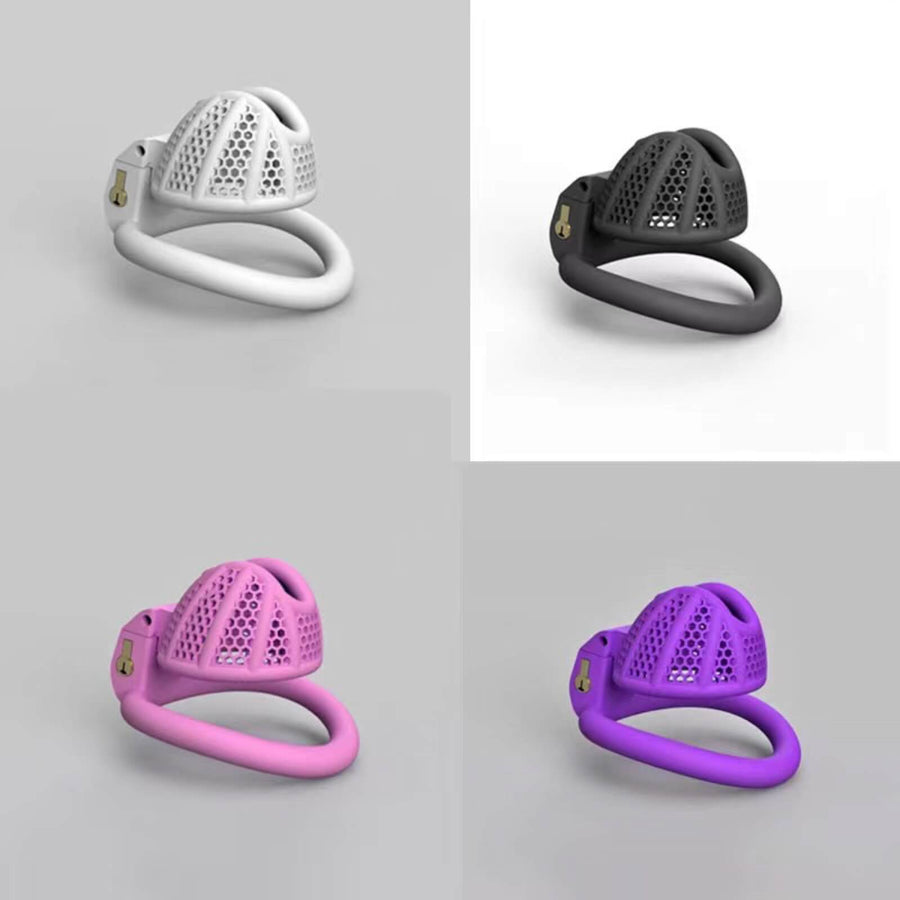 Honeycomb Mini Male Chastity Penis Device product view