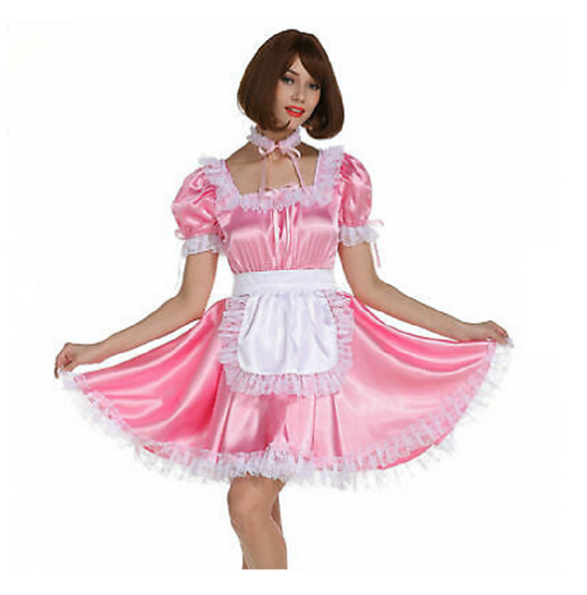 Hot Selling Sissy Girl Satin Dress product view