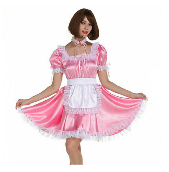 Hot Selling Sissy Girl Satin Dress product view