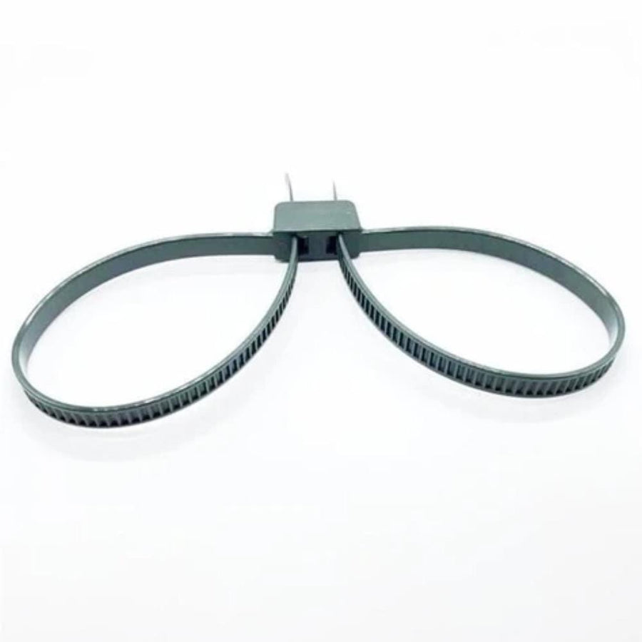 Dual Loop 5-Pcs Zip Cuffs Set BDSM, gallery view 6