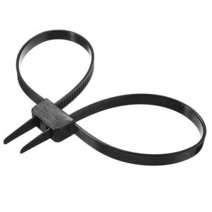 Dual Loop 5-Pcs Zip Cuffs Set BDSM