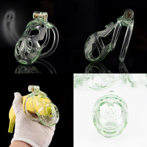 Ice Ghost Lightweight 3D Printed Chastity Cage