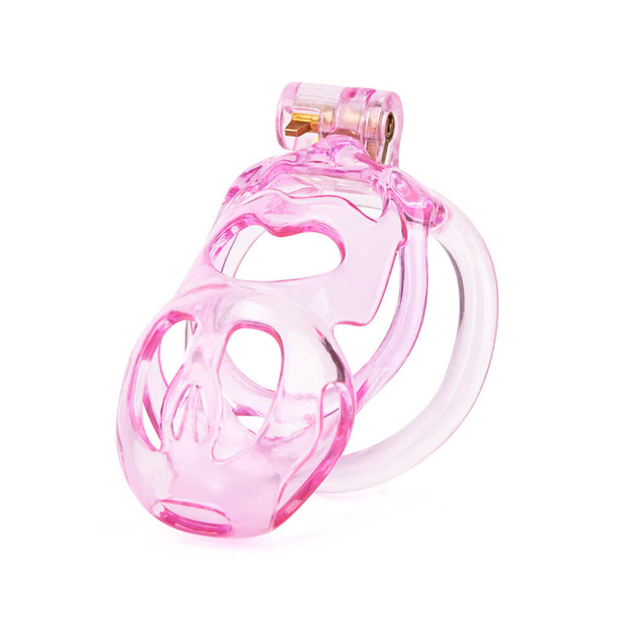 Ice Ghost Lightweight 3D Printed Chastity Cage, gallery view 8