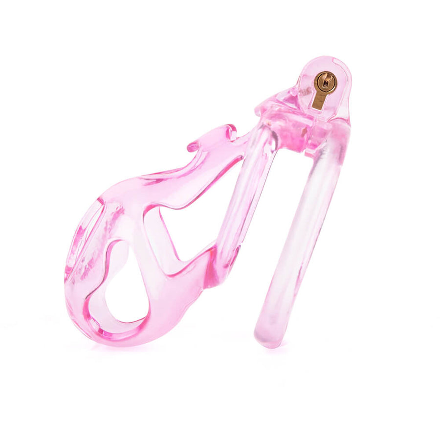 Ice Ghost Lightweight 3D Printed Chastity Cage, gallery view 9