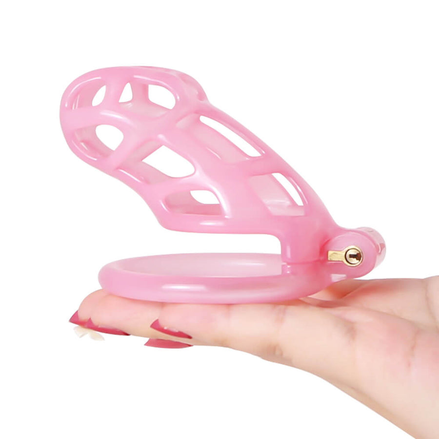 Ice Vision Desigh Pink Cobra Chastity Cage, gallery view 2