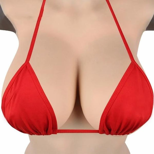 H Cup Silicone Breast Forms product view