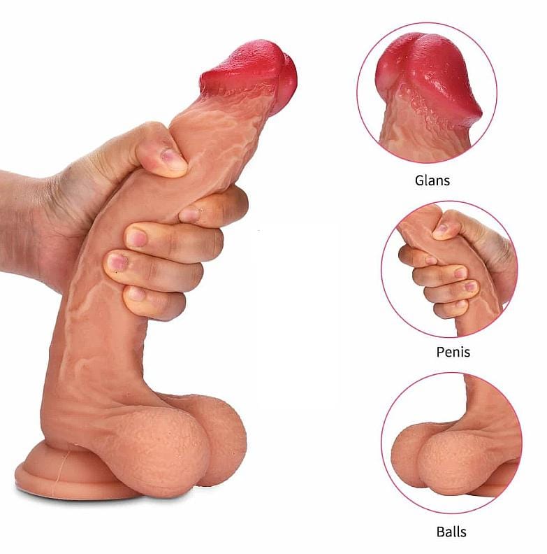 Happiness Provider 8 Inch Suction Cup Dildo product view