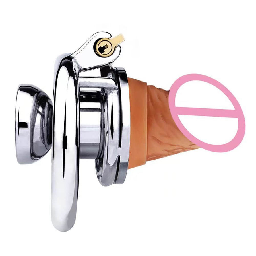 Inverted #402 DIY Silicone Dildo Sleeve Chastity Lock, gallery view 6