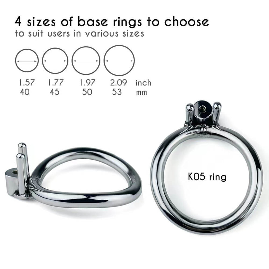 Inverted #401 DIY Silicone Dildo Sleeve Chastity Lock, gallery view 13