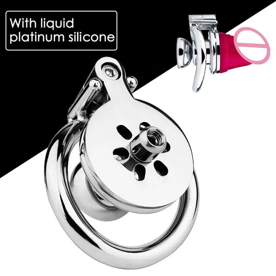 Inverted #401 DIY Silicone Dildo Sleeve Chastity Lock product view