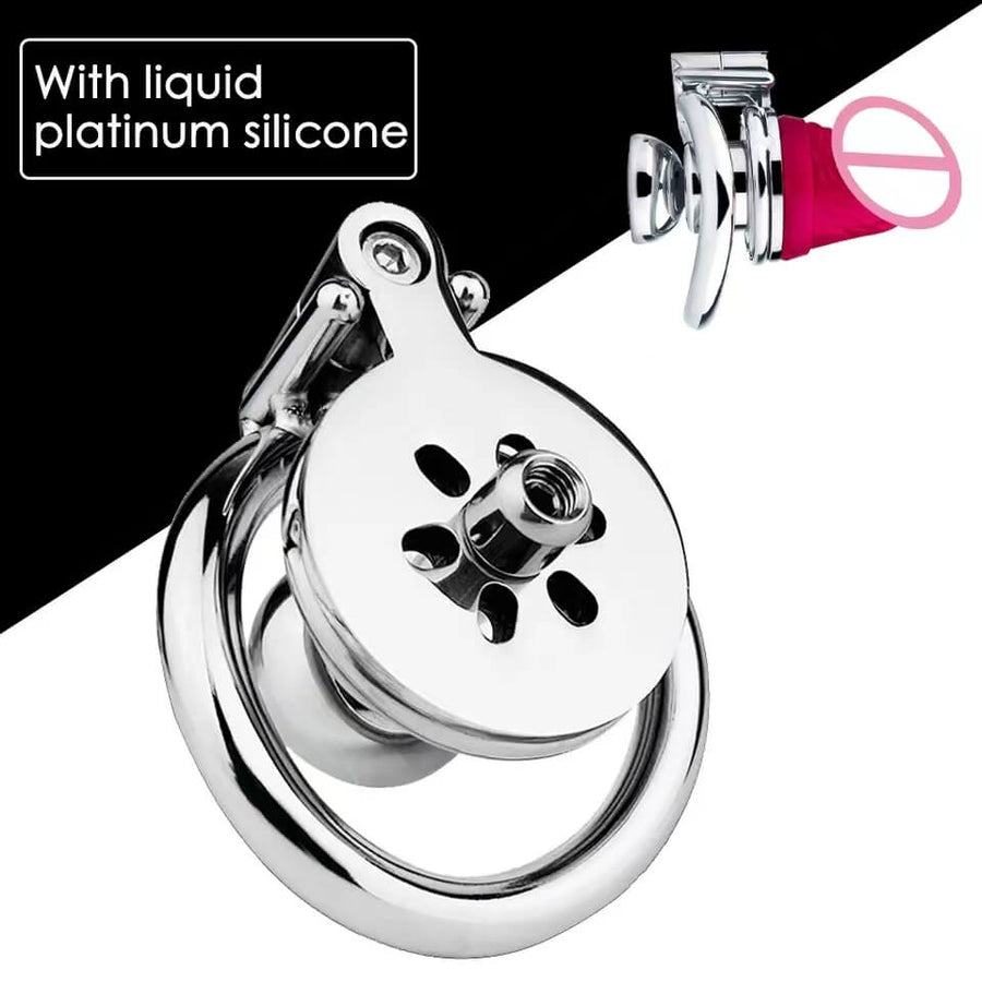 Inverted #401 DIY Silicone Dildo Sleeve Chastity Lock product view