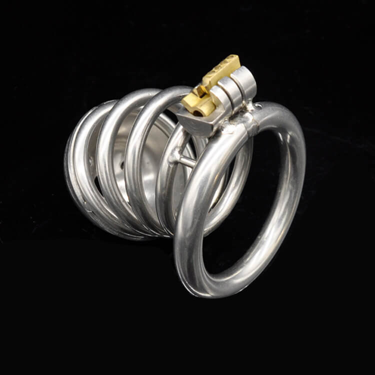 Julia Metal Chastity Device 2.56 inches long, gallery view 3
