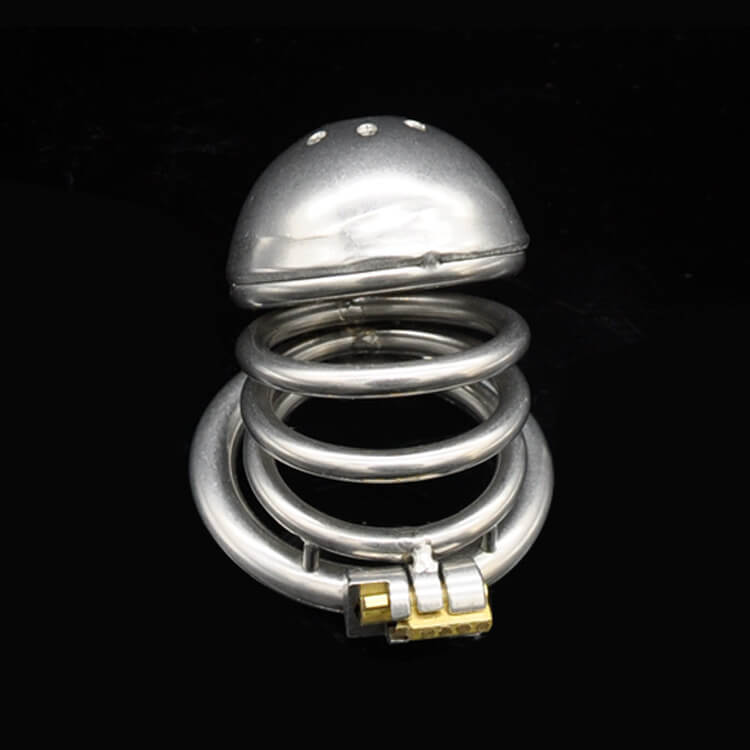 Julia Metal Chastity Device 2.56 inches long, gallery view 5