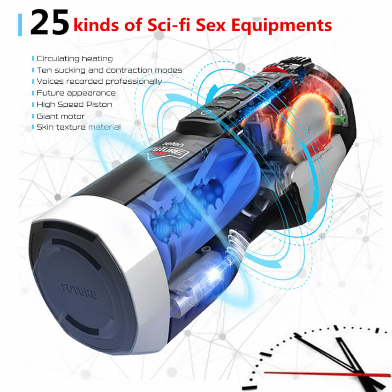 Leten Future Pro Automatic Piston Telescopic Vagina Male Masturbator, gallery view 6