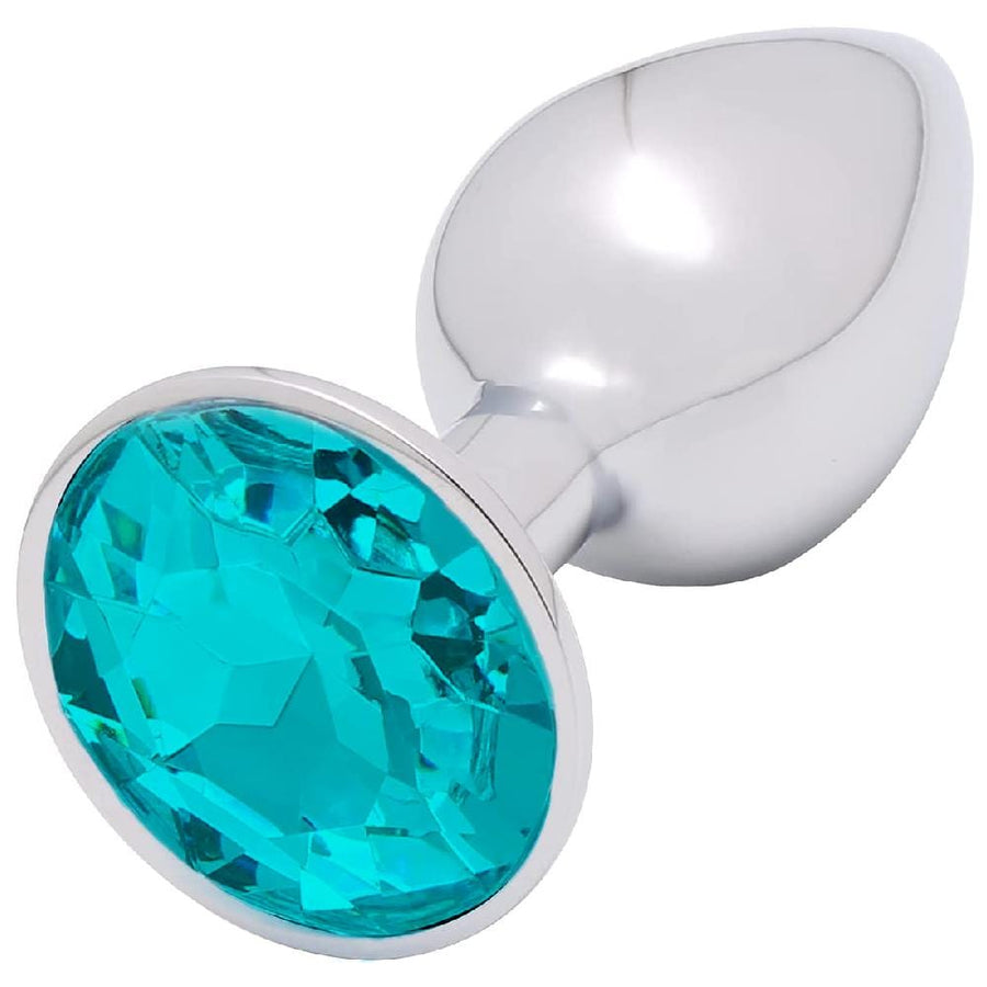 BDSM Smooth Aluminum Alloy Butt Plug 2.76 to 3.74 Inches Long, gallery view 11