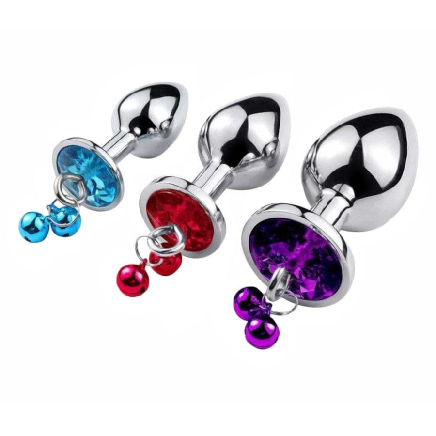 Dangling Jeweled Bell Princess Plug product view