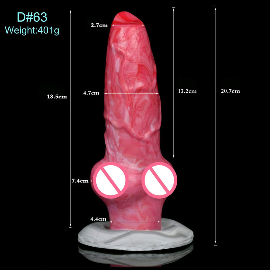 Liquid Silica Gel Profile Dildo, gallery view 9