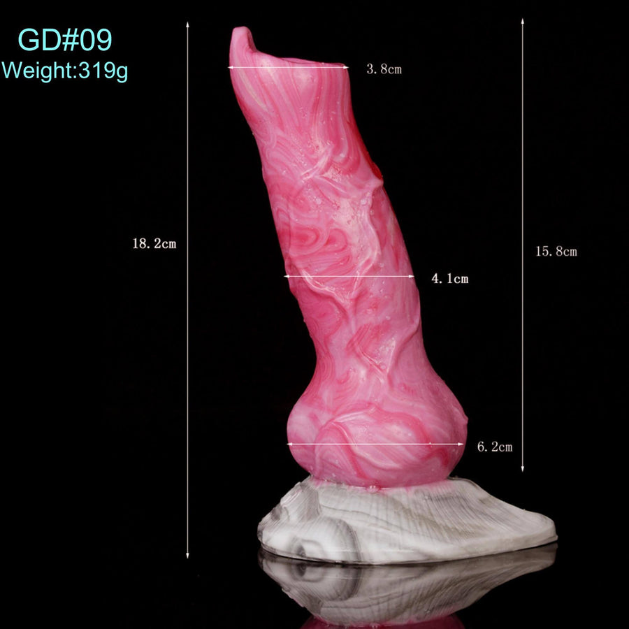 Liquid Silica Gel Profile Dildo, gallery view 3