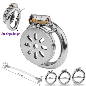 Loyalty Husband Flat Small Male Chastity Cage