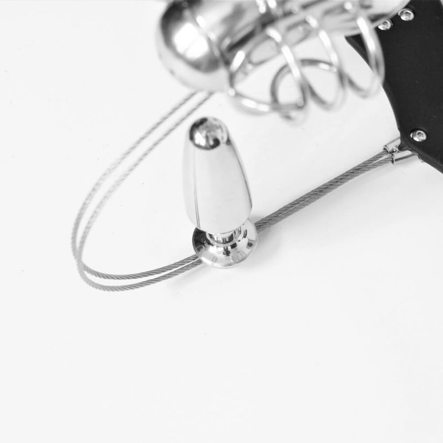 Underwear Chastity Belt with Anal Plug Male, gallery view 4