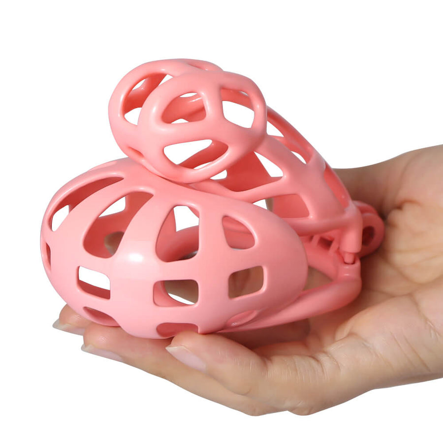 Pink Mamba Chastity Cage With Balls Cage, gallery view 4
