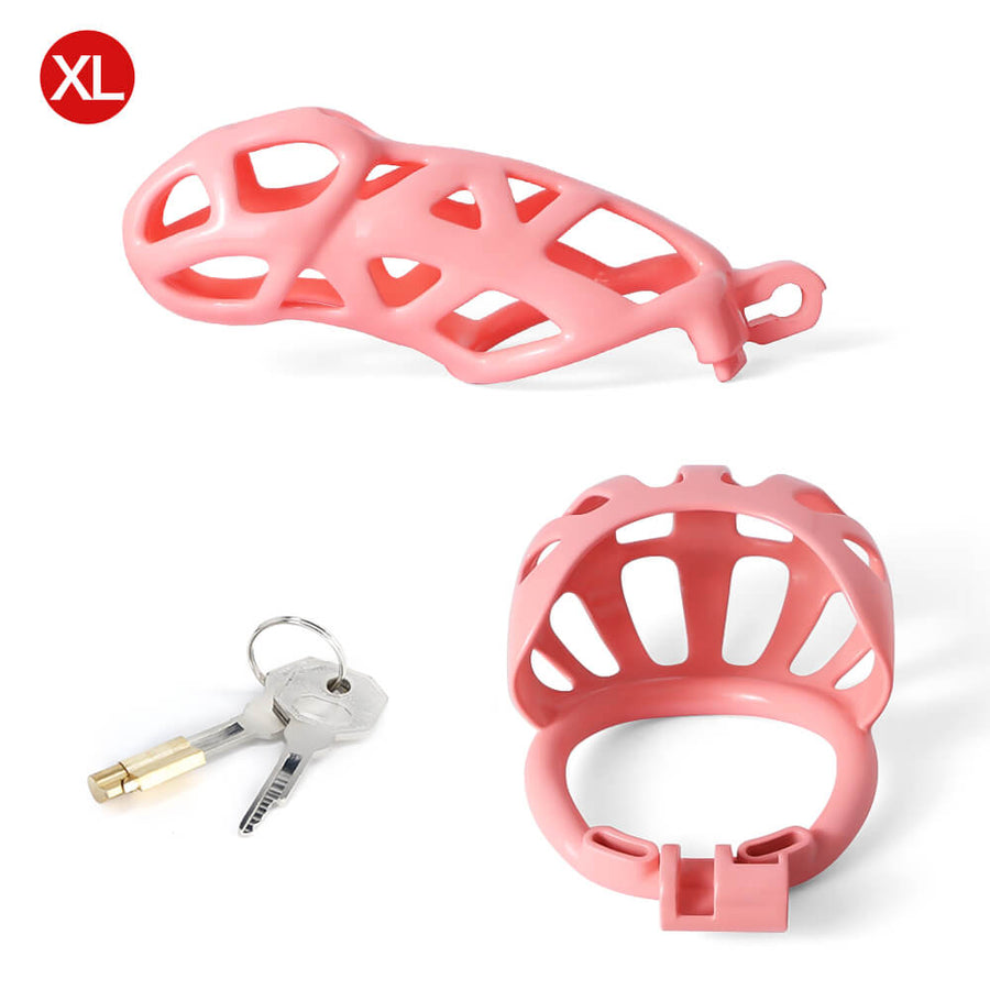 Pink Mamba Chastity Cage With Balls Cage, gallery view 8