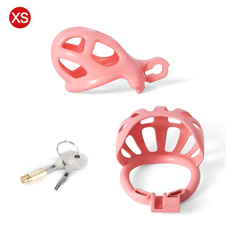 Pink Mamba Chastity Cage With Balls Cage, gallery view 5