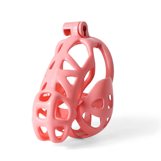 Pink Mamba Chastity Cage With Balls Cage product view