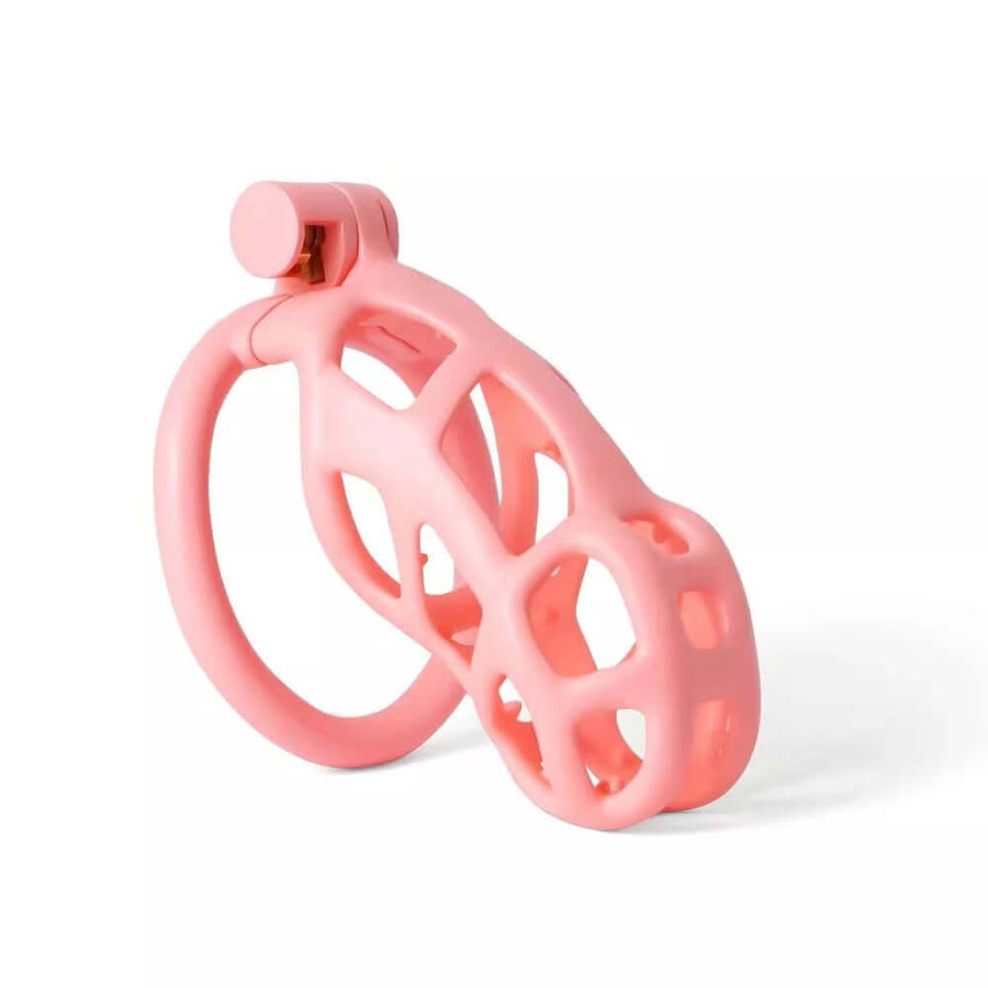 Mamba Spiked Pink Chastity Cage product view