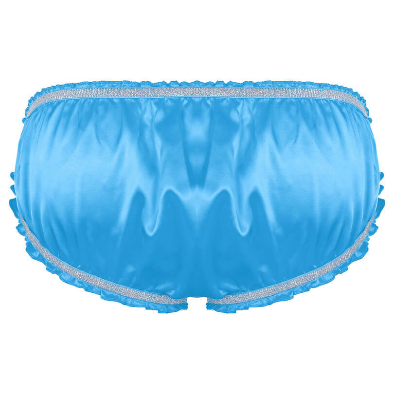 Lia Satin Panties with Garters, gallery view 3