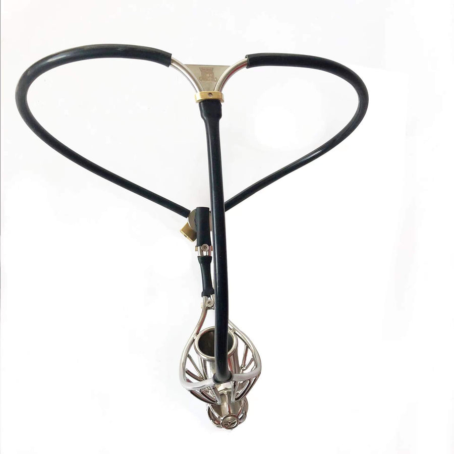 Men Hollow Invisible Chastity Belt, gallery view 3
