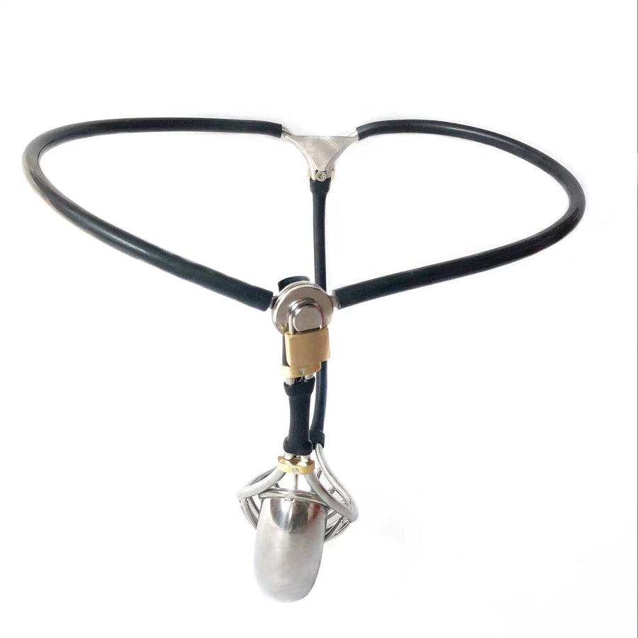 Men Hollow Invisible Chastity Belt, gallery view 2