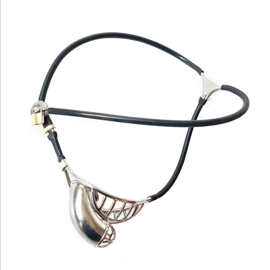 Men Hollow Invisible Chastity Belt product view