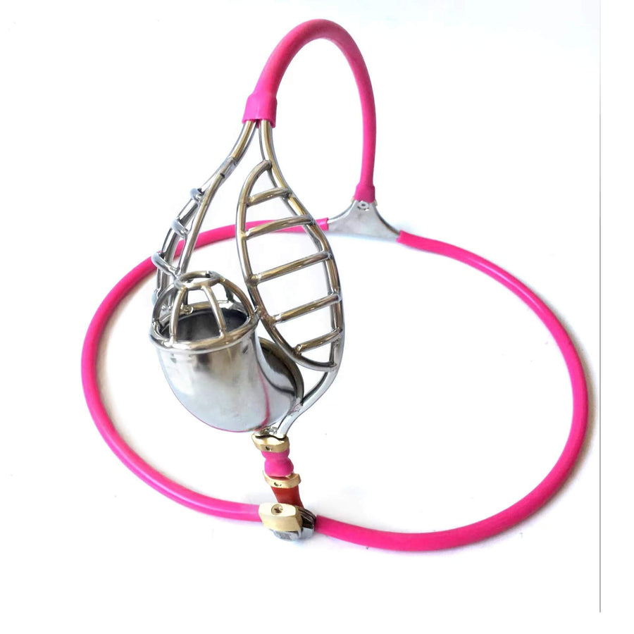 Men Hollow Invisible Chastity Belt, gallery view 7