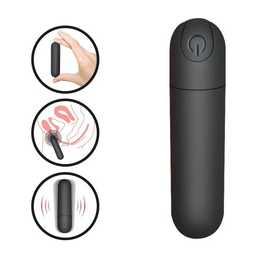 Mini Bullet Vibrant with USB Rechargeable, gallery view 4