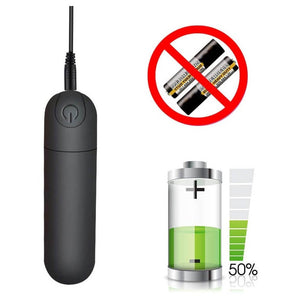 Mini Bullet Vibrant mit wiederaufladbarem USB-Anschluss 