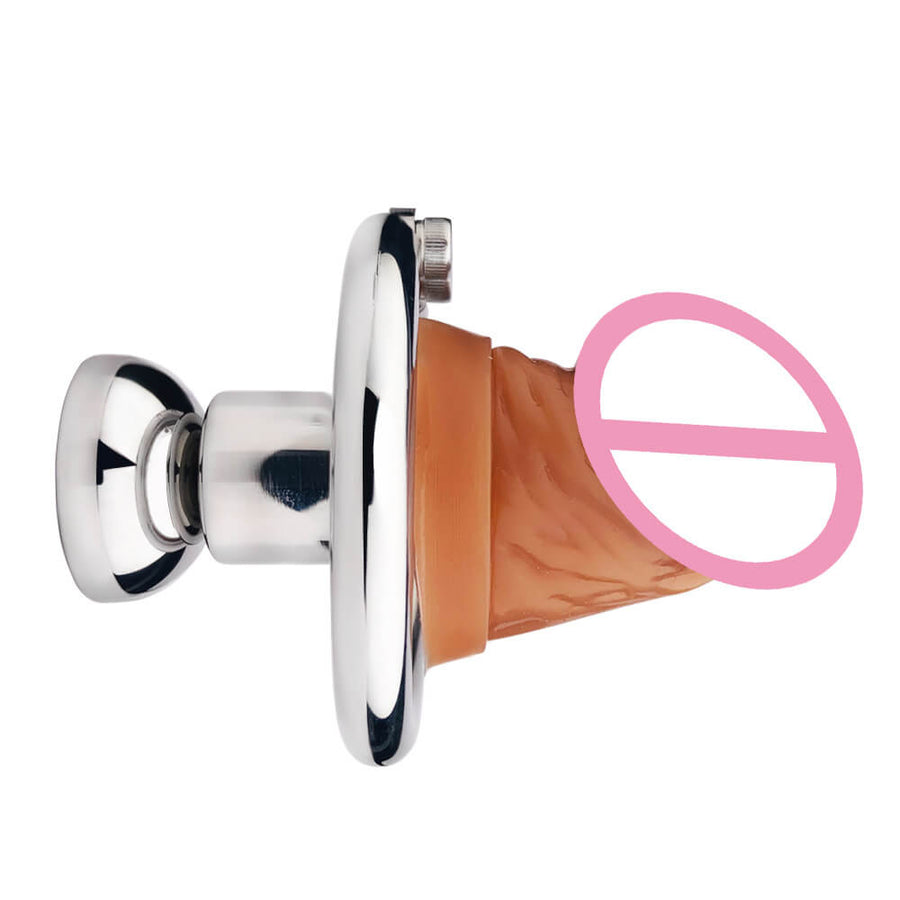 Negative #405 DIY Silicone Dildo Sleeve Chastity Lock, gallery view 7