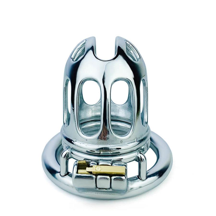 New 304 Stainless Steel Chastity Cage, gallery view 2