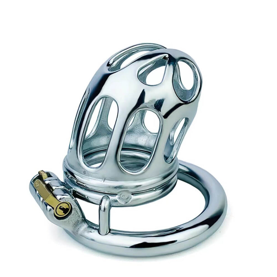 New 304 Stainless Steel Chastity Cage, gallery view 3