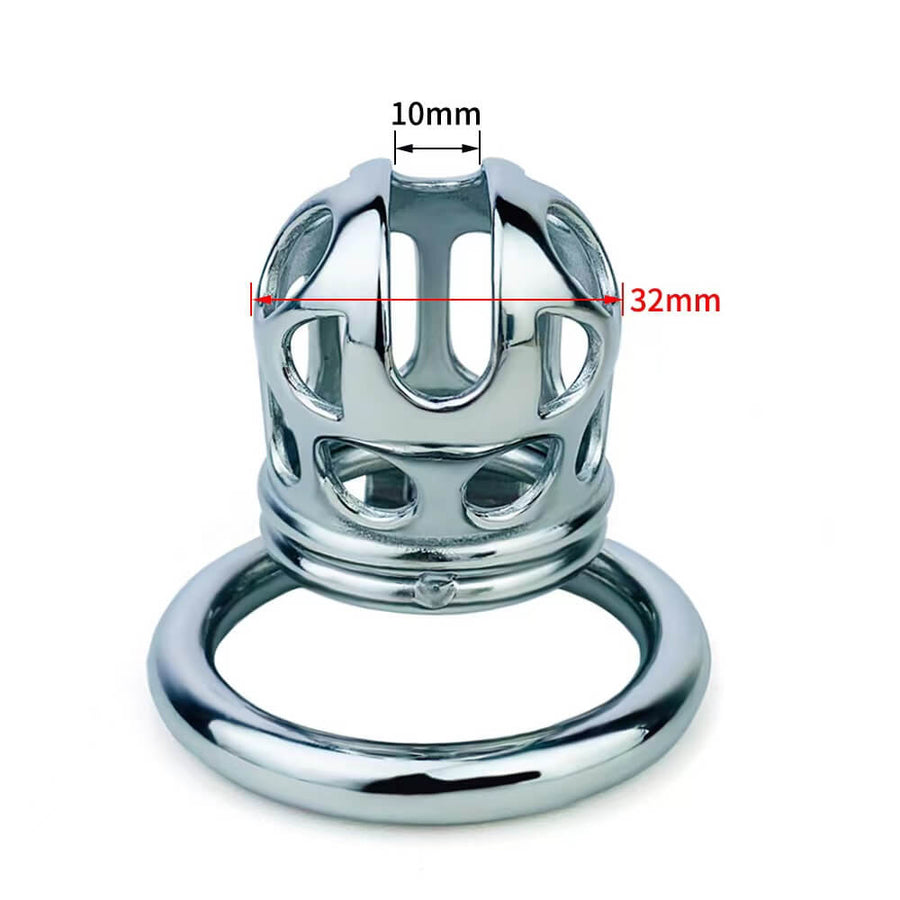 New 304 Stainless Steel Chastity Cage, gallery view 5