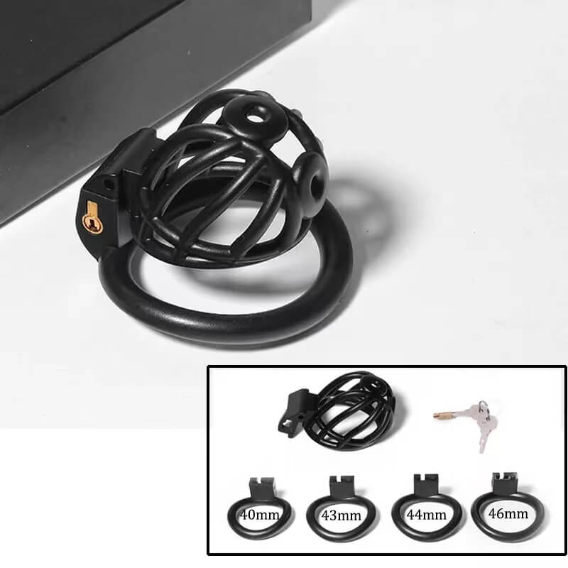 NEW 3D Printing Chastity Cage With 4 Rings, gallery view 8