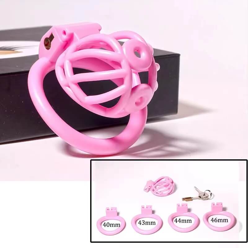 NEW 3D Printing Chastity Cage With 4 Rings, gallery view 2